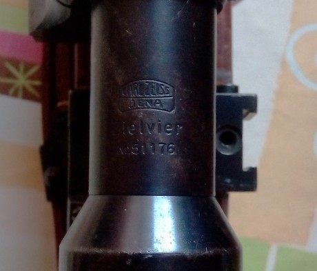 vendo visor carl zeiss zielvier de los años 30-40 en perfecto estado ,para k98
300€ con portes por agencia. 02