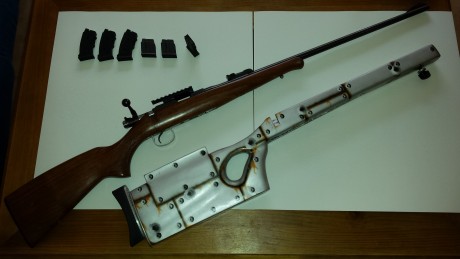Buenas, vendo CZ 452 2B. Una de las mejores carabinas con la relacion calidad precio.pocos tiros,ha participado 30