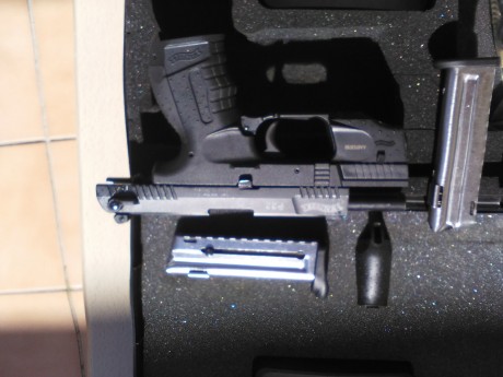 En venta WALTHER P 22 - Calibre 22 LR
+ Laser original
+ Maletin
+ 2 Cargadores
+ 2 Lomos Empuñadura

160 02