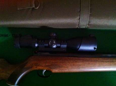 SE VENDE WEBLEY PATRIOT CALIBRE 6,35 (25) ORIGINAL INGLESA , CON VISOR LEAPERS UTG 4-12X44 CON RETICULA 00