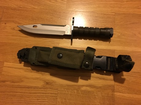 Buenas,
Pues eso estoy buscando una Bayoneta M-9 original, preferiblemente una Marto spain o buck usa.
Ofertas 82