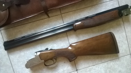 Pongo a la venta mi Lanber modelo 2085-Calibre 12/70,Expulsor selectivo,cañón de 71cm y choques fijos 12