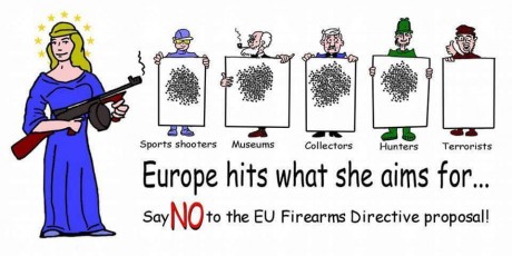 No sé si estais al tanto de esta noticia:

https://ukshootingnews.wordpress.com/2015/11/17/the-eu-will-publish-a-total-semi-auto-rifle-ban-proposal-tomorrow/

Pero 130