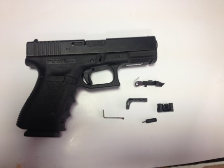 Vendo Glock-19 de tercera Generación.
Está en perfecto estado, no ha sido nunca usada para tirar asiduamente 01