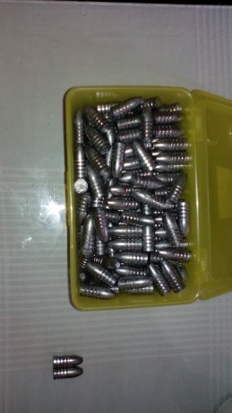 Continuamos sacando todo lo que no uso ya, bala larga de 320gr calibre 40. Ideal para rifles de este calibre, 01