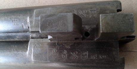 A ver si me podeis decir la procedencia de esta escopeta, fecha de fabricación, etc. En la guía pone marca 12