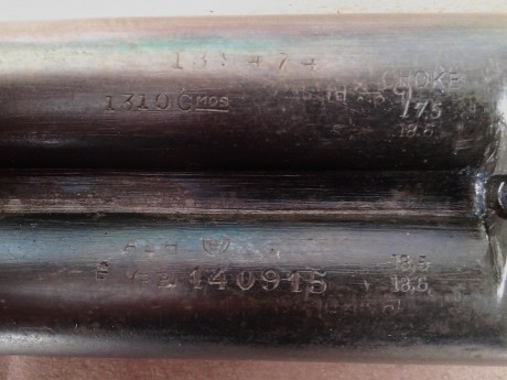 A ver si me podeis decir la procedencia de esta escopeta, fecha de fabricación, etc. En la guía pone marca 20
