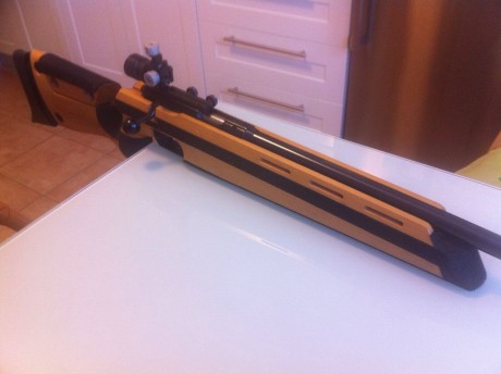 Vendo carabina Match,,como nueva

Precio 850 euros mas portes 

Se encuentra en Tenerife y los portes 12