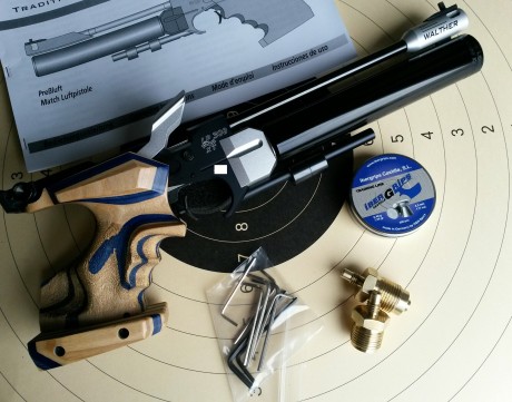 Vendo en impecable estado, pistola para la modalidad de aire comprimido 10m., del conocido fabricante 00
