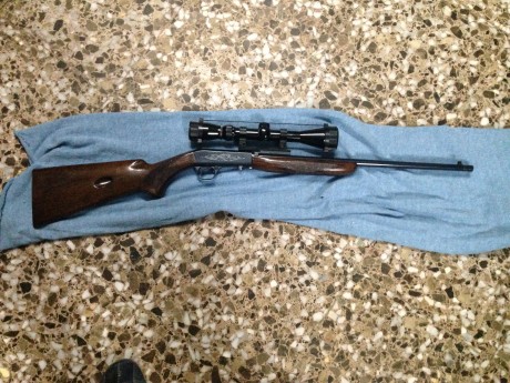 Vendo carabina FN Browning calibre 22 desmontable con visor Leupold Lumina de 3 a 9 aumentos con monturas. 00