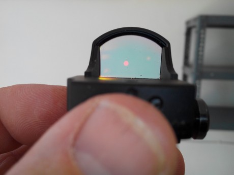 Vendo un holográfico para rifle o pistola, marca Burris FastFire; Red-Dot Reflex Sight (4MOA); sin uso, 02