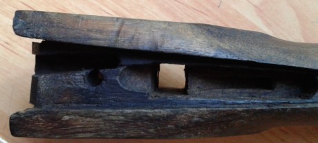 Esta es la restauración que le he hecho a una escopeta que me han regalado.
Por la informacion que me 21