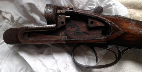Esta es la restauración que le he hecho a una escopeta que me han regalado.
Por la informacion que me 60