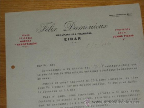 A ver si me podeis decir la procedencia de esta escopeta, fecha de fabricación, etc. En la guía pone marca 00