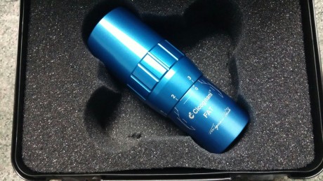 Magnífica carabina anschutz del calibre 22 con gran precisión, en color rojo Ferrari.  Ideal para fclass 10