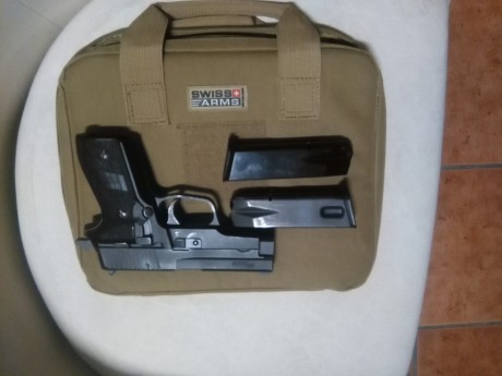 Vendo sig-sauer P-228 9mm por dejar aficion 350E con todo incluido a toda España tlf:656828873 mando mas 00