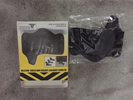 Buenas tardes, vendo funda interior de cuero+kydex para Glock 17/19/22/23/26/27/31/32/33.
Está nueva, 02