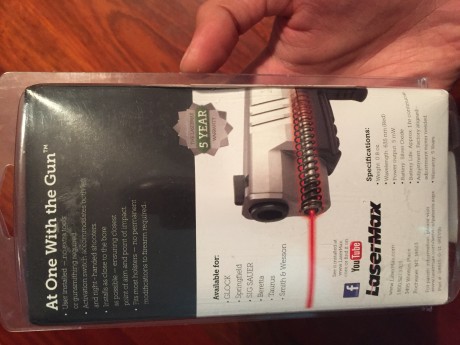 Buenas tardes, vendo Lasermax 1131p para Glock 19/23/32/38 sin usar.
Vendo debido a que no le voy a dar 02