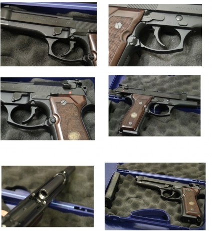 vend0 magnifica Beretta de 9 mm parabellum
en muy buen estado  pocos tiros
solo 400 euros y te pago portes 00