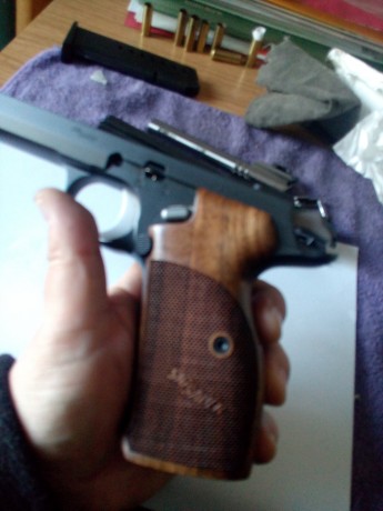 Vendo una Sig Sauer Legend Target de 5" guiada hace 6 meses y con 200 disparos.
De este arma esta 22