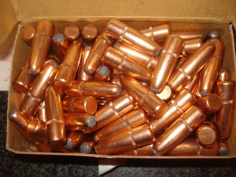 Vendo 100 vainas del calibre .35 Whelen con un solo tiro y pasadas por Tumbler con 100 puntas Hornady 00