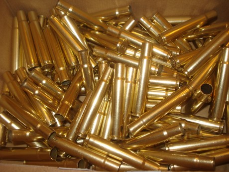 Vendo 100 vainas del calibre .35 Whelen con un solo tiro y pasadas por Tumbler con 100 puntas Hornady 10