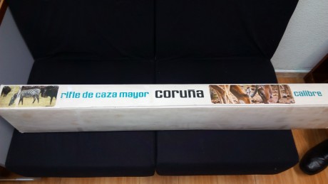 Vendo caja de rifle santa barbara original en buen estado , esta en Toledo-Madrid  120€ 00