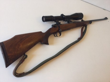 Buenas tardes al foro un compañero del tiro ma ha pedido le ponga a la venta este magnifico rifle de fabricacio 00