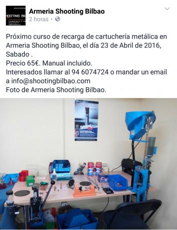 Hola compañeros:
Por medio de este hilo vamos a intentar estar informados de los cursos de recarga que 10