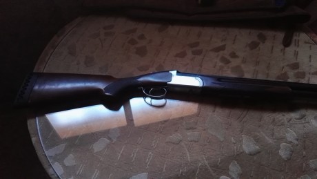 Hola, vendo superpuesta calibre 20 Felix Sarrasqueta, cañón de 65 cm, 4 y 3 estrellas, monogatillo y extractora. 00