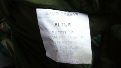 Hola, me han regalado un saco de dormir de Infantería de Marina, y quisiera saber para qué rango de temperatura 10