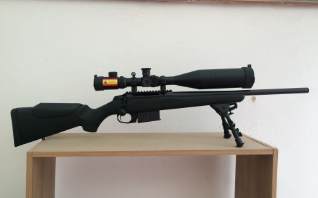 Hola compañeros por no poder usar tengo que desprenderme de este precioso rifle.Es un TIKKA T3 TCR en 00