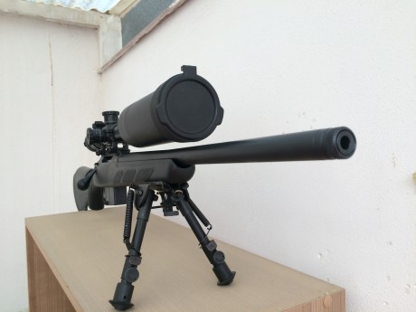 Hola compañeros por no poder usar tengo que desprenderme de este precioso rifle.Es un TIKKA T3 TCR en 12