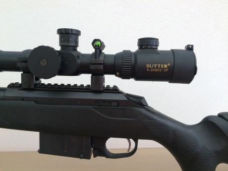 Hola compañeros por no poder usar tengo que desprenderme de este precioso rifle.Es un TIKKA T3 TCR en 11