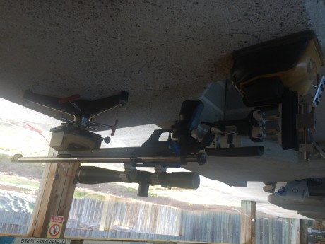 Vendo carabina anschutz AHG F-27-A challenger con:
-culata aluminio con rabera
-accion y cañon en acero 20