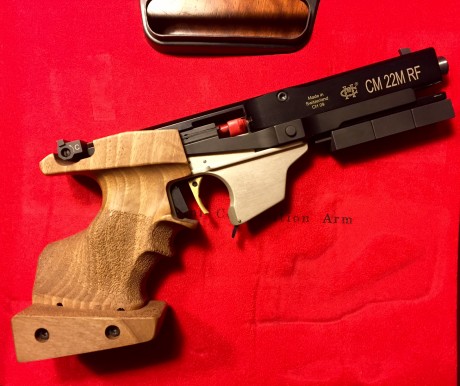 Pongo a la venta la pistola de mi mujer, 

Una MORINI CM 22M RF-ALU. 
Esta practicamente nueva ( casi 01