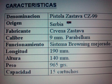 Vendo o cambio una de mis joyas, Crvena Zastava de 9 mm Parabellum, un maquinon para quien sepa lo que 00