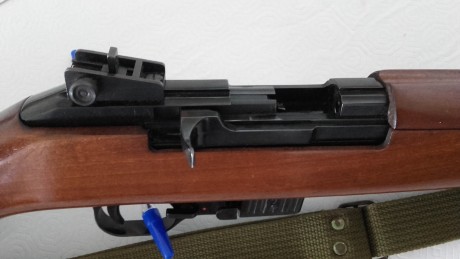 vendo carabina calibre 22 LR, replica del famoso fusil norte americano M1 Carbine. esta en perfecto estado 20