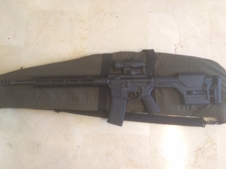 El rifle semiautomático  Smith&Wesson M&P15 de plataforma AR  es un prodigio de fiabilidad y calidad 02