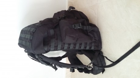 Mochila  TT 3P Pack  Tasmanian Tiger  Mochila 55 L con nuevo sistema de transporte V2 Plus.Compatible 12
