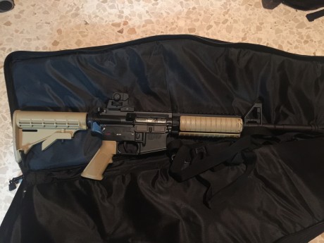 Se vende Colt M4 .22 OPS , en perfecto estado , no utilizado por falta de tiempo , incluye el visor de 02