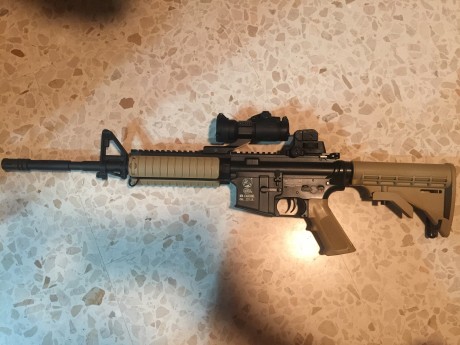 Se vende Colt M4 .22 OPS , en perfecto estado , no utilizado por falta de tiempo , incluye el visor de 01