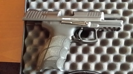 Hola,

Vendo esta HK, pistola alemana en calibre 9 mm. Arma usada pero en buen estado, el arma se entrega 01