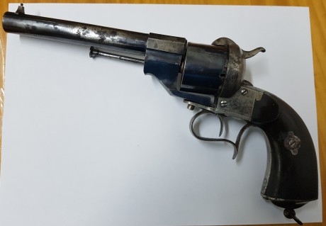 Vendo Revolver ORBEA Hermanos Eibar Modelo 1858 con sistema Lefaucheux, versión producida en la zona de 00