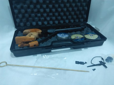 Hola,

Vendo pistola de Aire Baikal MP46-M, comprada hace un tiempo a un compañero del foro. (Hice puntuaciones 01