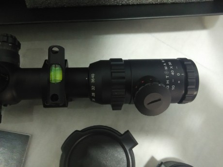 Tras una temporada retirado de la venta, vuelvo a poner en venta visor sightmark 10-40x56, esta en perfecto 01