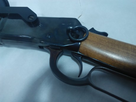 Vendo rifle palanquero Rossi en calibre 38 special / 357 Magnum.

El rifle funciona perfectamente, se 22