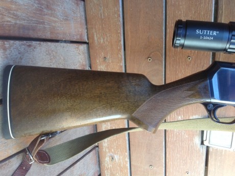 Pongo en venta para financiarme otro capricho mi Browning BAR I del calibre 7mm RM.

Del arma y del calibre 02