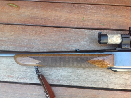 Pongo en venta para financiarme otro capricho mi Browning BAR I del calibre 7mm RM.

Del arma y del calibre 12
