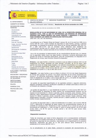 Pues sí, me ha tocado... mi rifle está depositado en la IA... ayer fui a pasar revista, y decidieron que 70